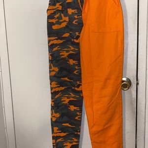 Color block /Camo pants